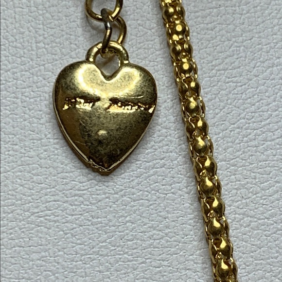 Betsey Johnson Gold Tone Mesh-Style Ball Chain - Picture 2 of 2